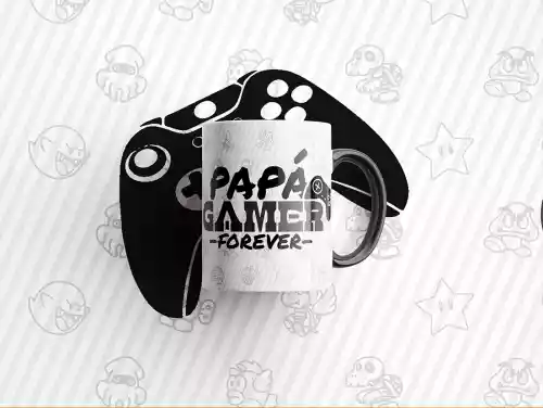 vectores plantilas PAPá,VIDEOJUEGO,GAMER,